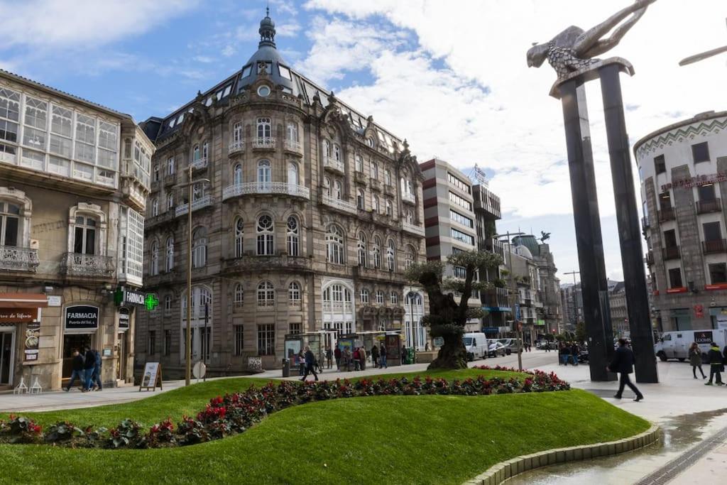 Апартаменти Centrico Duplex De Lujo En Vigo. Екстер'єр фото